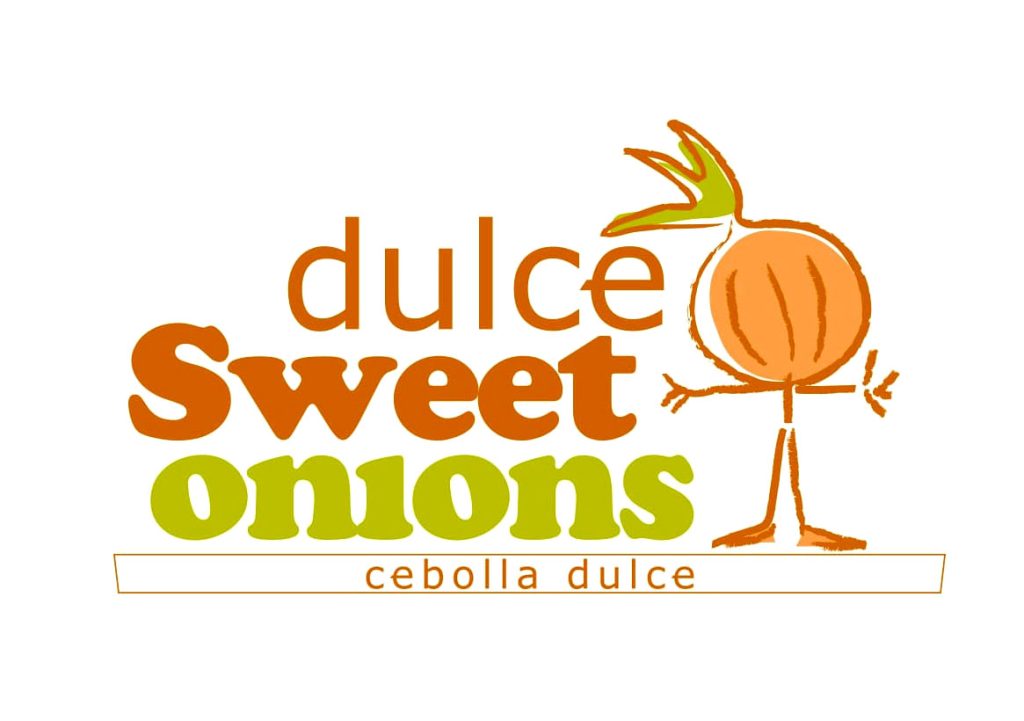 Diseño de logotipo para cebollas dulce Sweet onions
